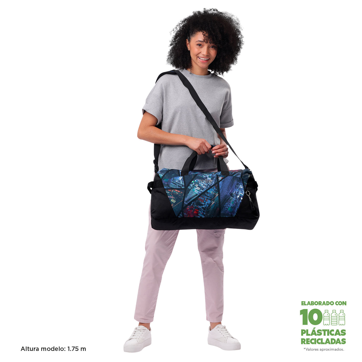 Tula viajera Active Pro Mediana Azul