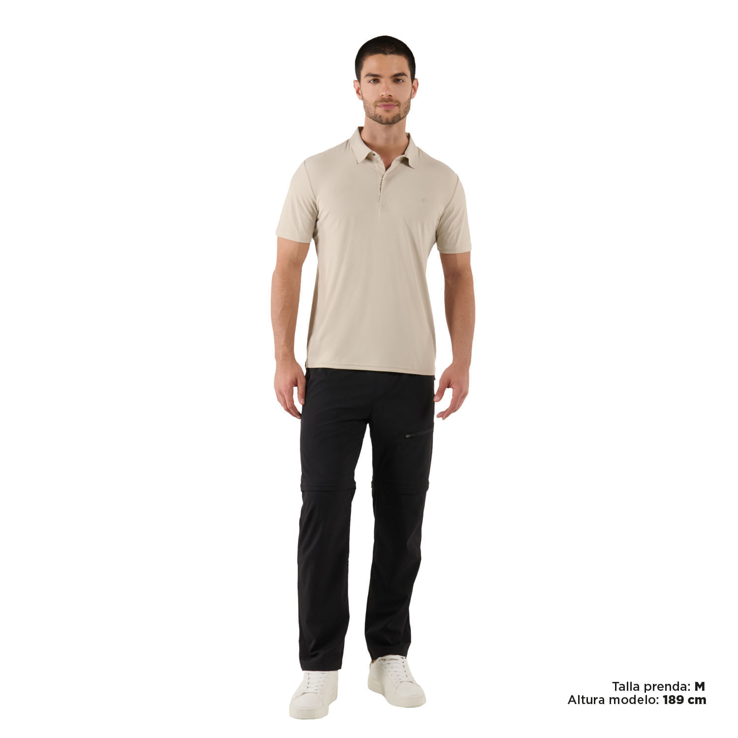 Camisa Polo Sky para Hombre Beige
