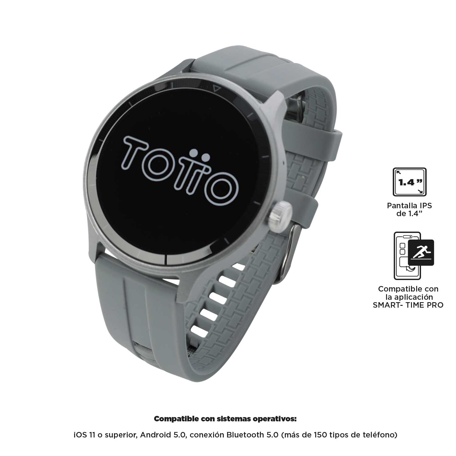 Smartwatch R21 color Gris Mujer