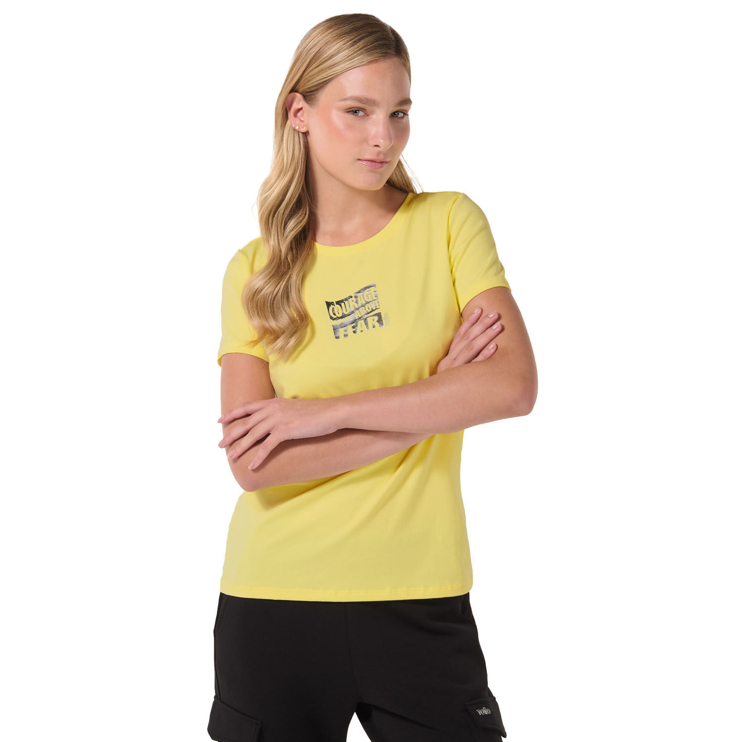 Camiseta para Mujer Prime Xl Amarilla
