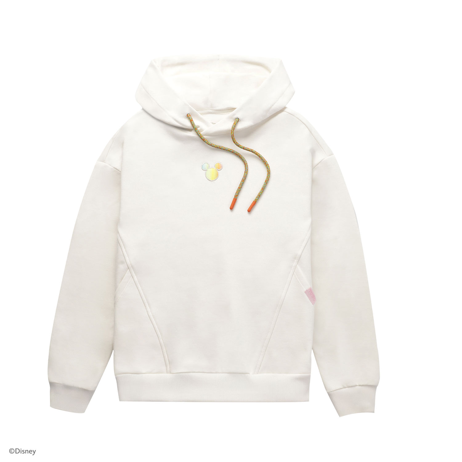 Buzo Hoodie Minnie In Real Life Sense Mirl S-M Blanco Brillante
