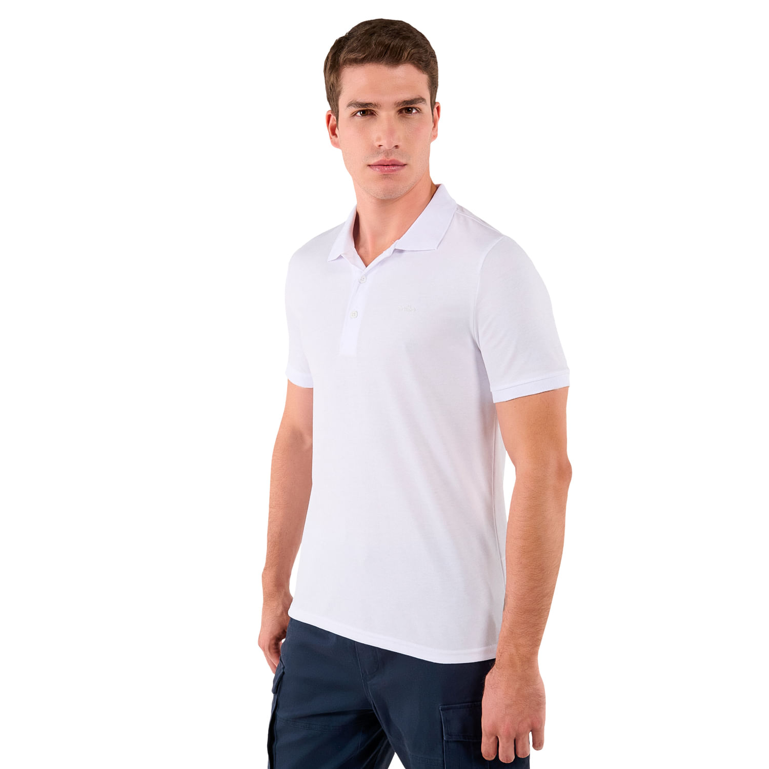 Camisa Polo Mormol para Hombre Blanca