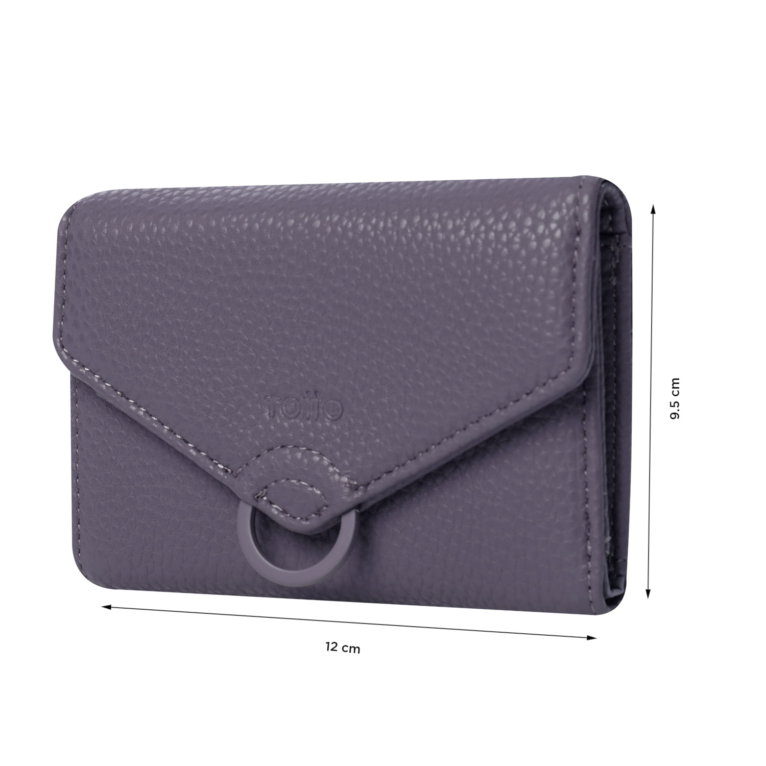 Billetera Soft Ney Con RFID Blocker Morada Mujer