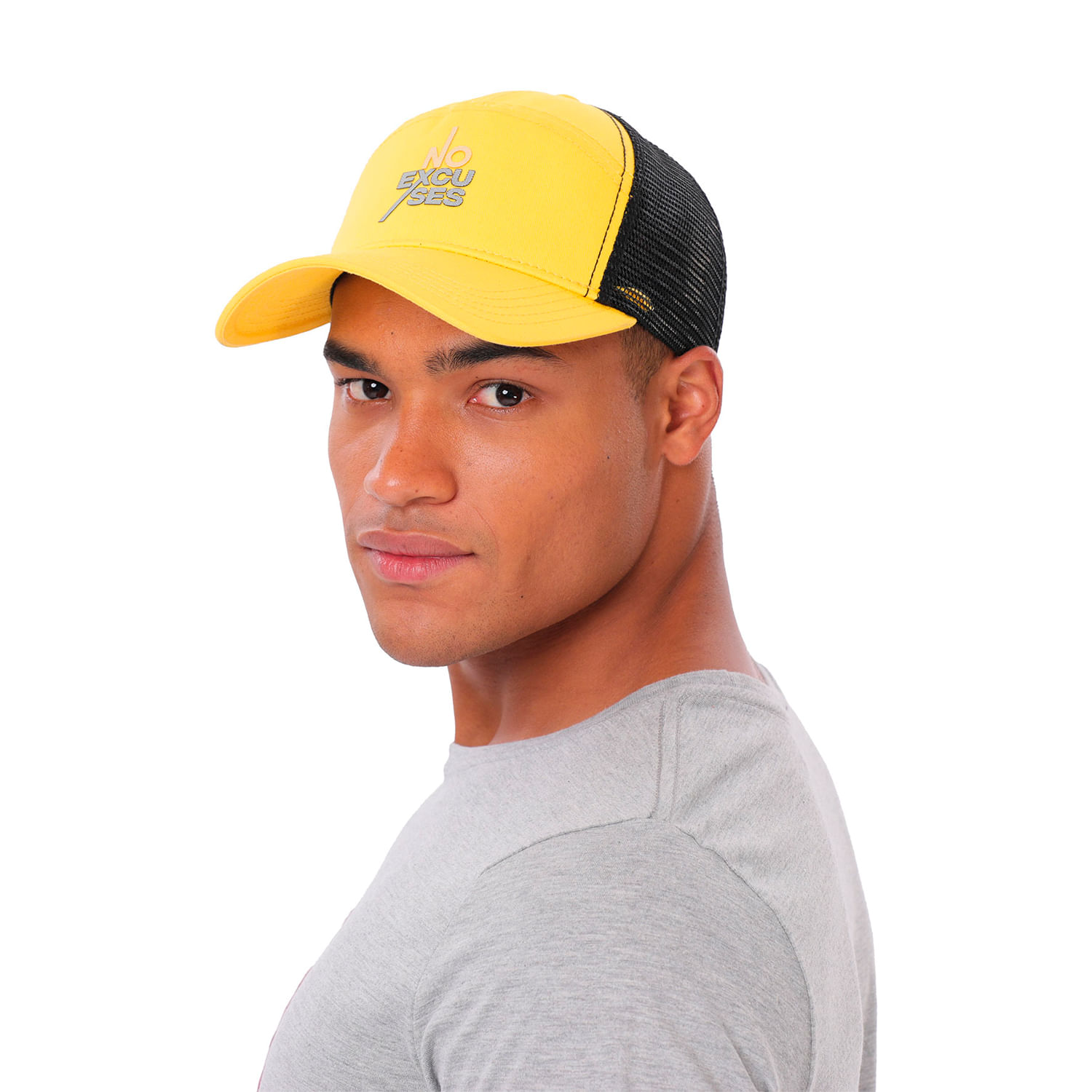 Gorra para Hombre Camionera Mutty Amarilla