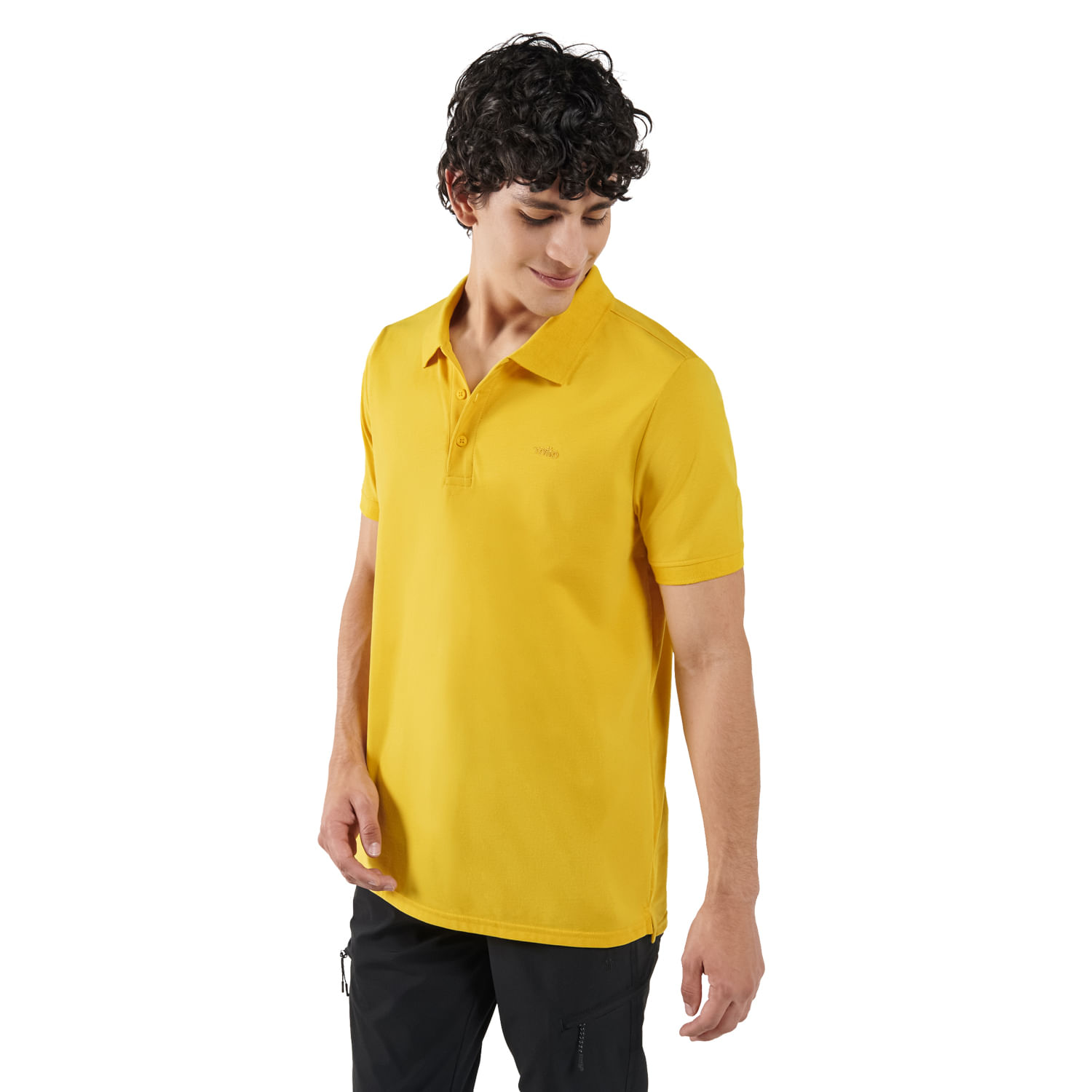 Camiseta Polo Amarilla Hombre Mormol