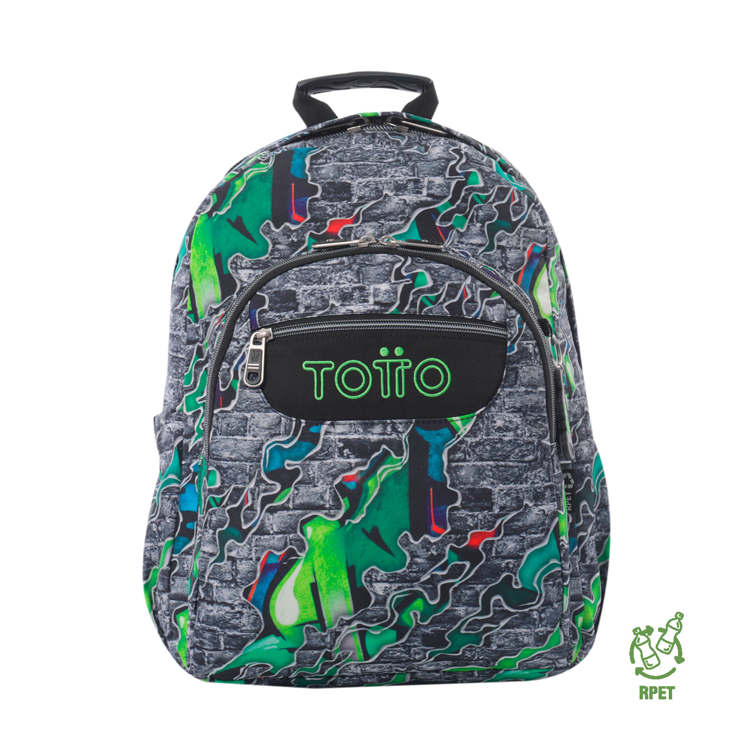 Kit Escolar Morral Grande Acuarela y Lonchera Mediana Pizarra
