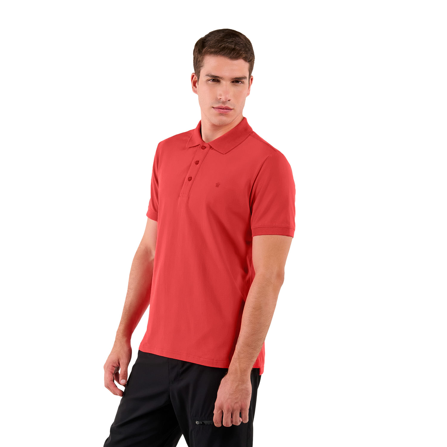 Camisa Polo Youngpolo para Hombre Roja