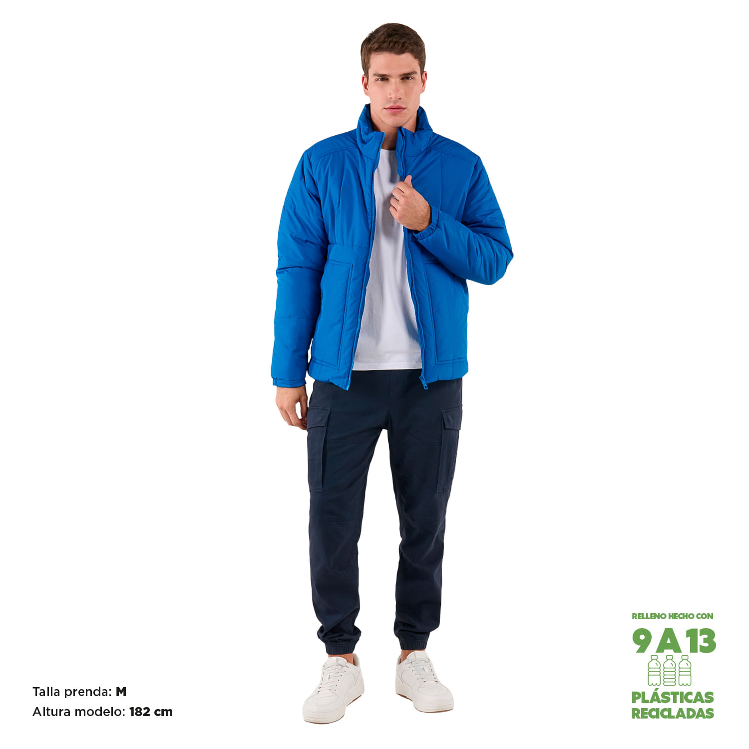 Chaqueta para Hombre Luster Azul