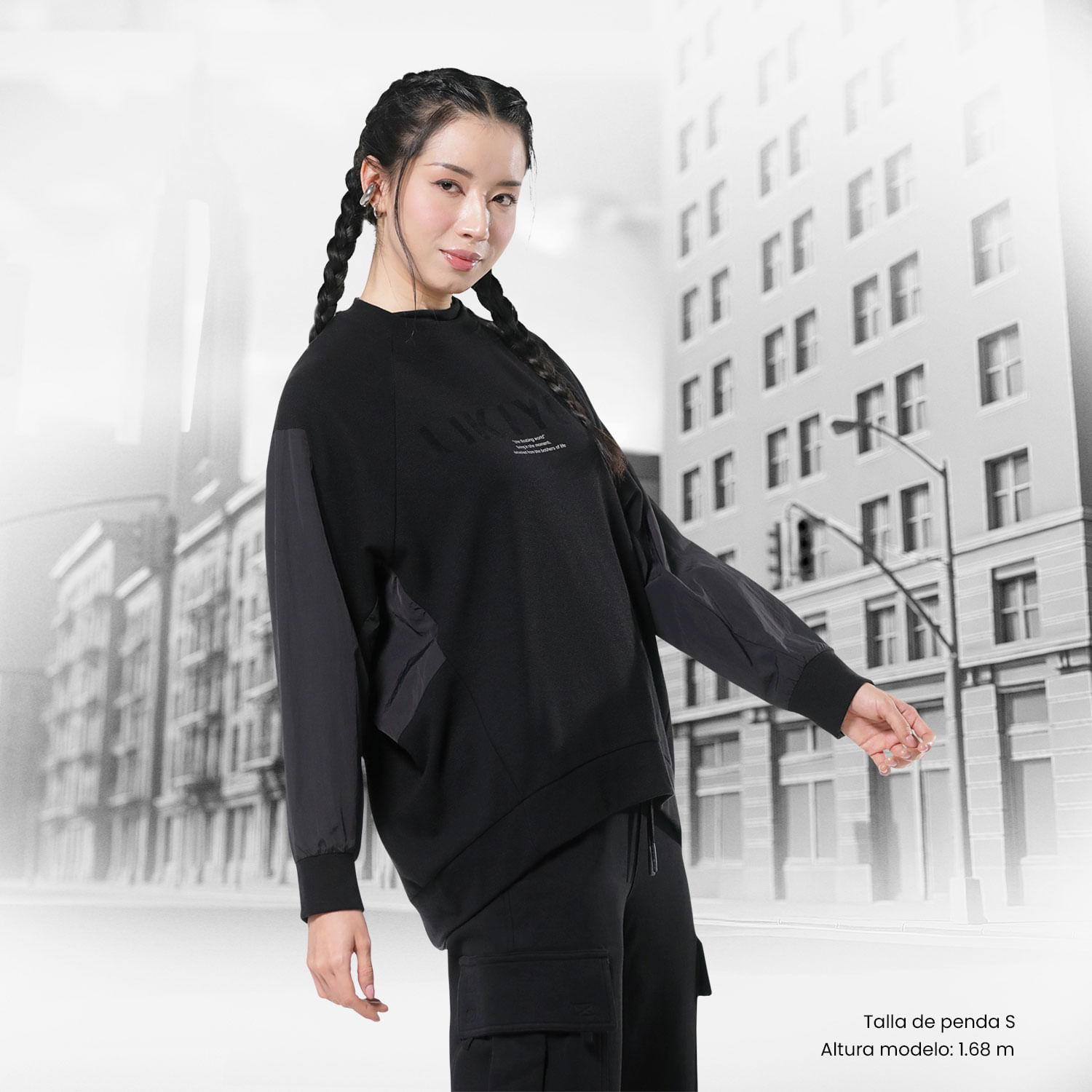 Buzo Unisex Overzise Voyage Estampado