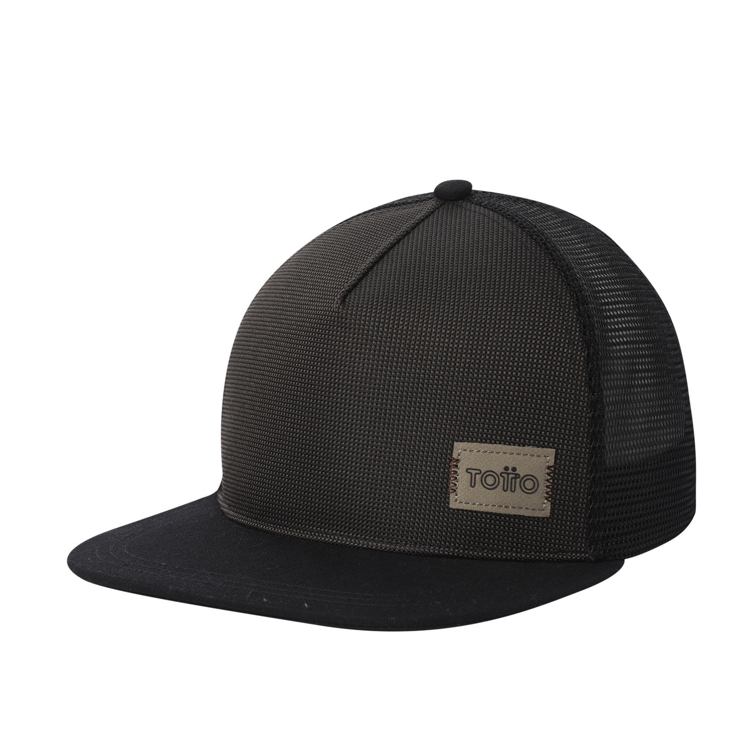 Gorra Plana para Hombre Canvas color Negra