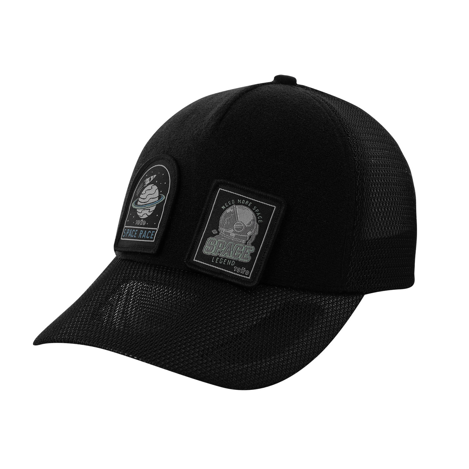 Gorra Camionera para Hombre Mesh color Negra