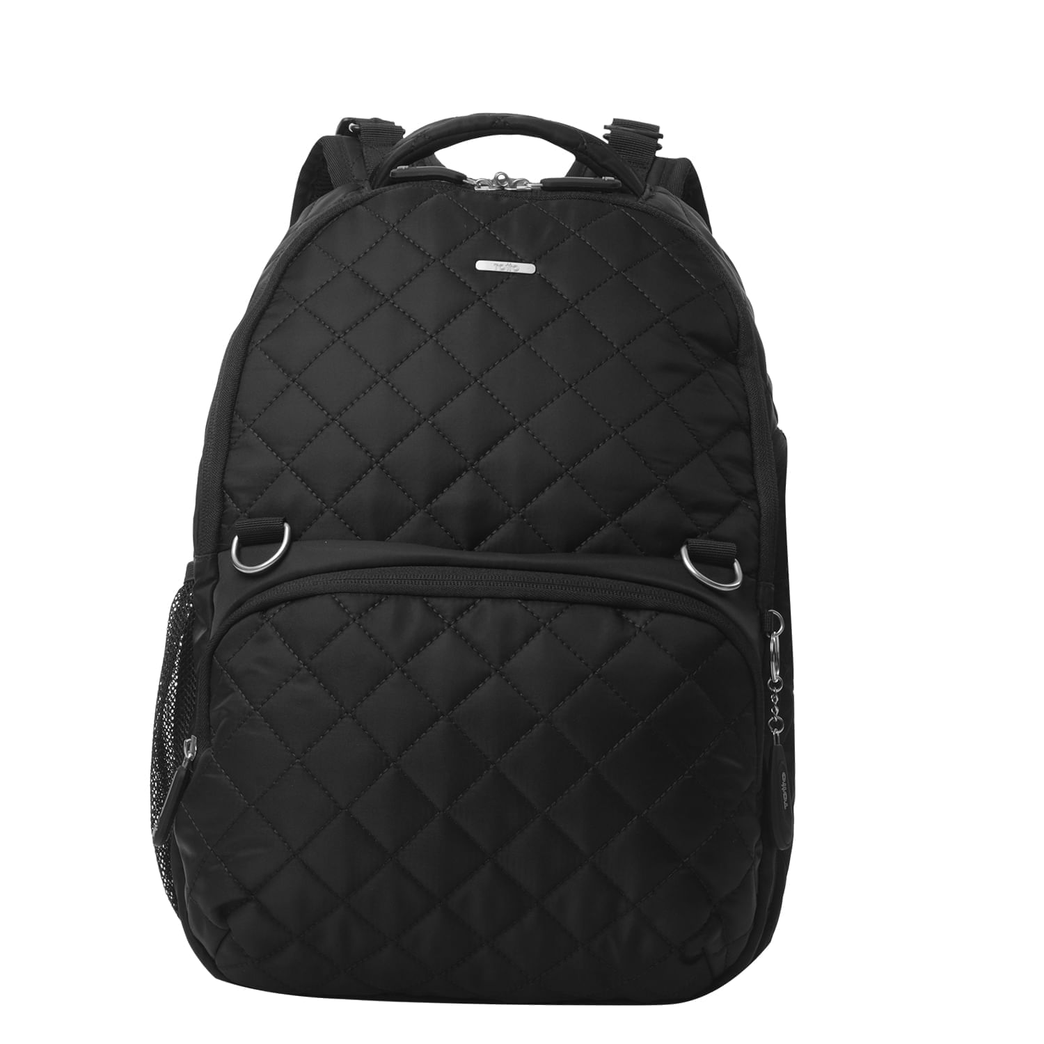Pañalera para bebé Babybao 2.0 Negra Con Cambiador Portátil