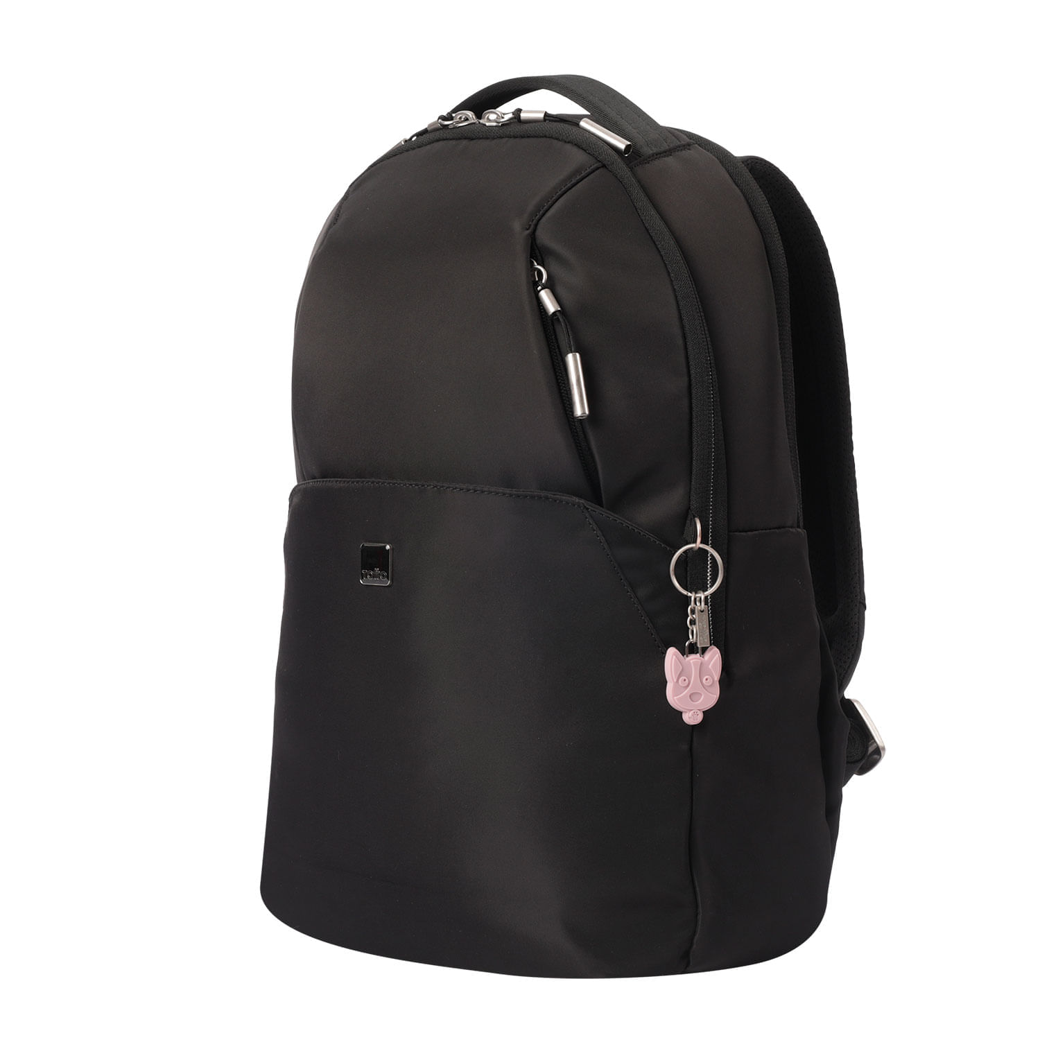 Llavero de Goma Abc color Rosado