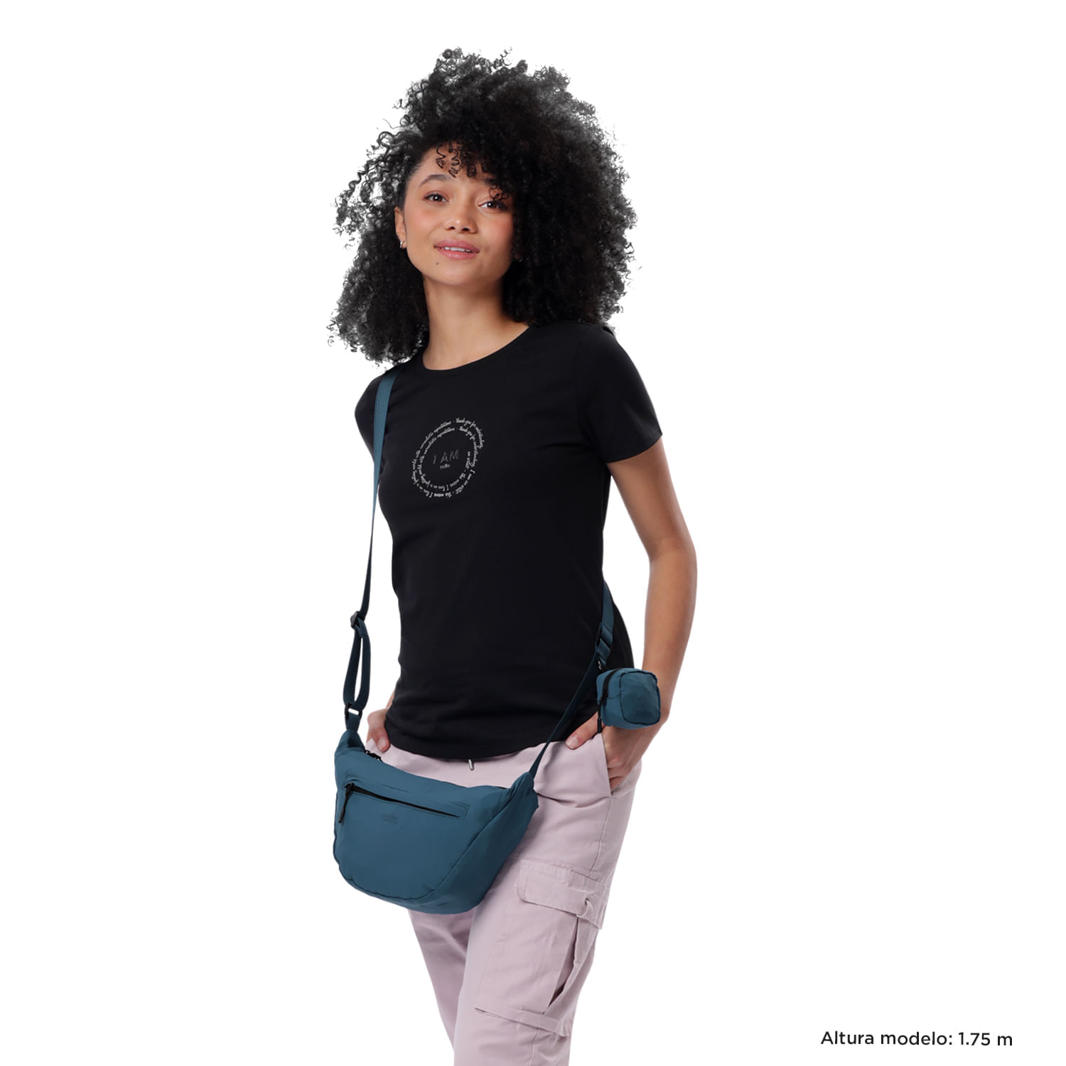 Bolso Crossbody Pequeño Unisex Rowan Azul