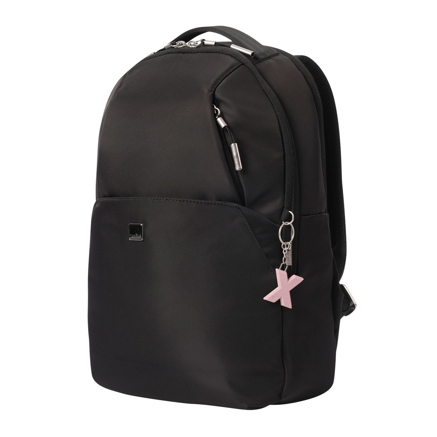 Llavero de Goma Abc color Rosado