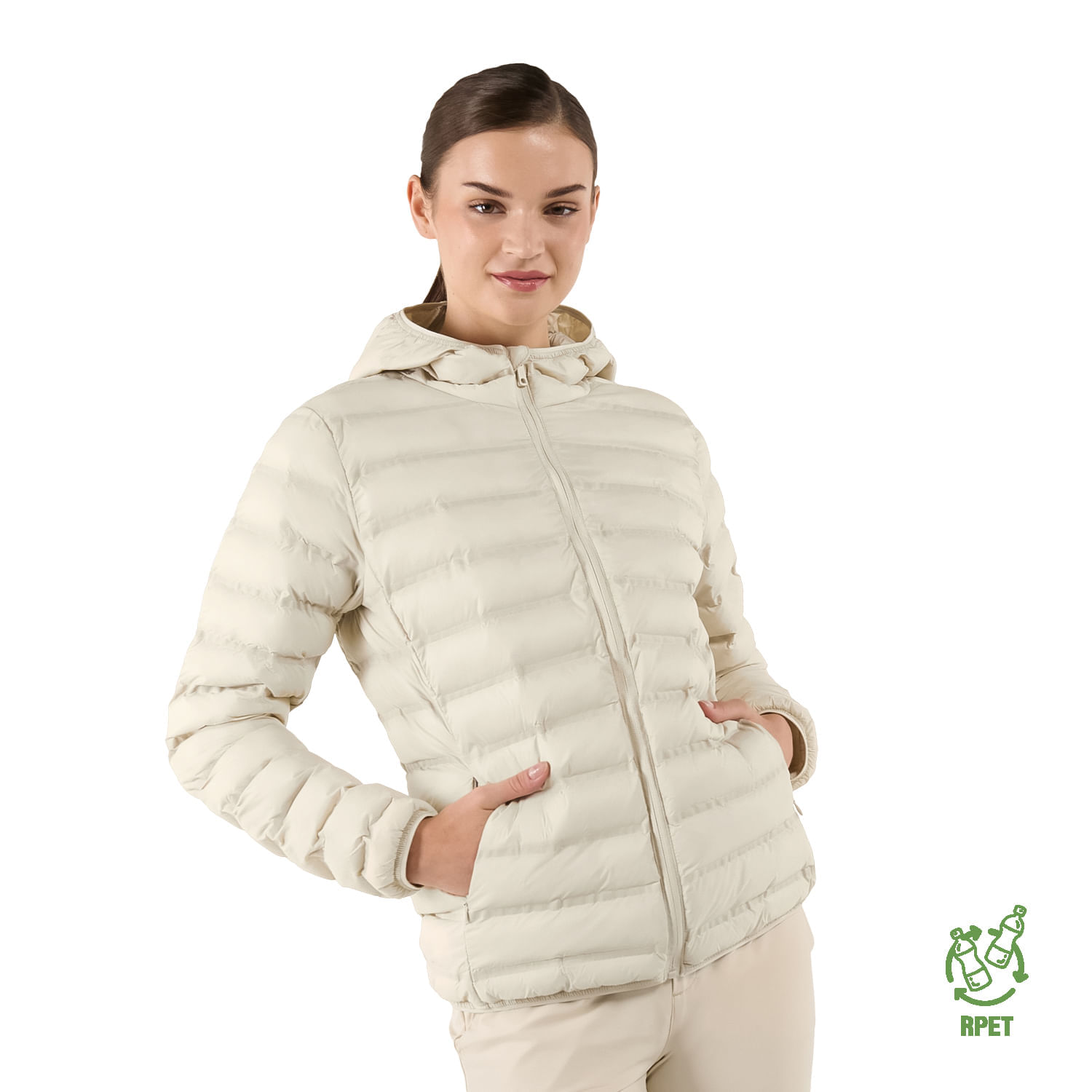 Chaqueta para Mujer Colorfull Pro Beige
