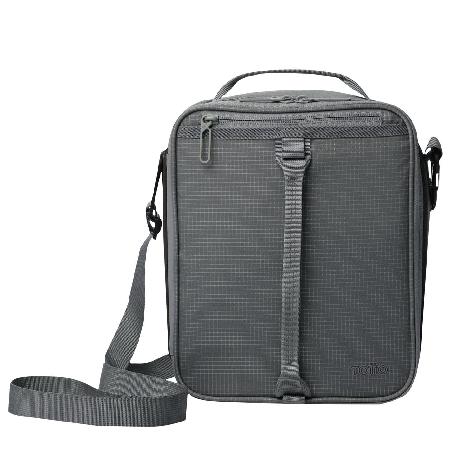 Lonchera Térmica Dual 3 Gris con Recipiente Plástico