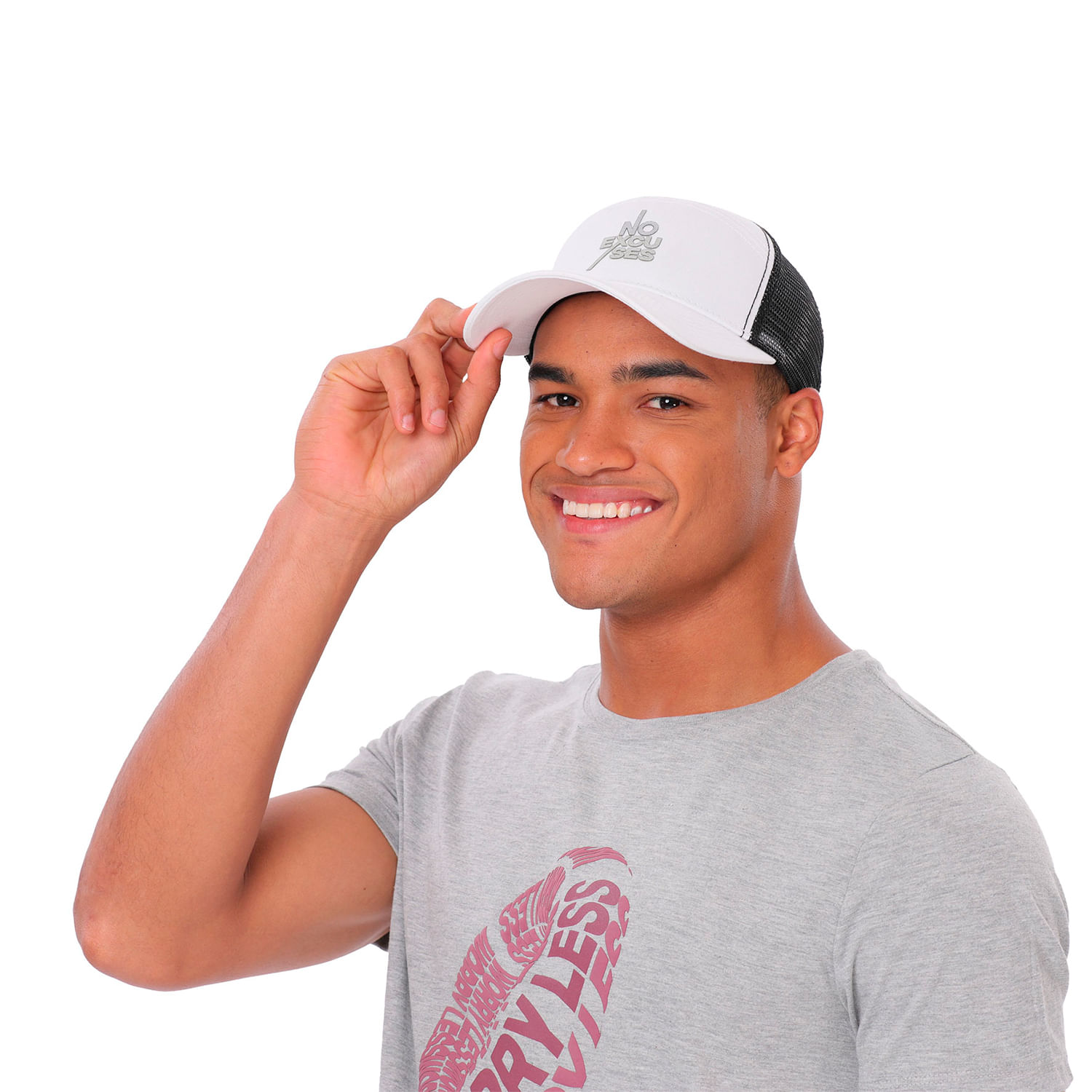 Gorra para Hombre Camionera Mutty Blanca