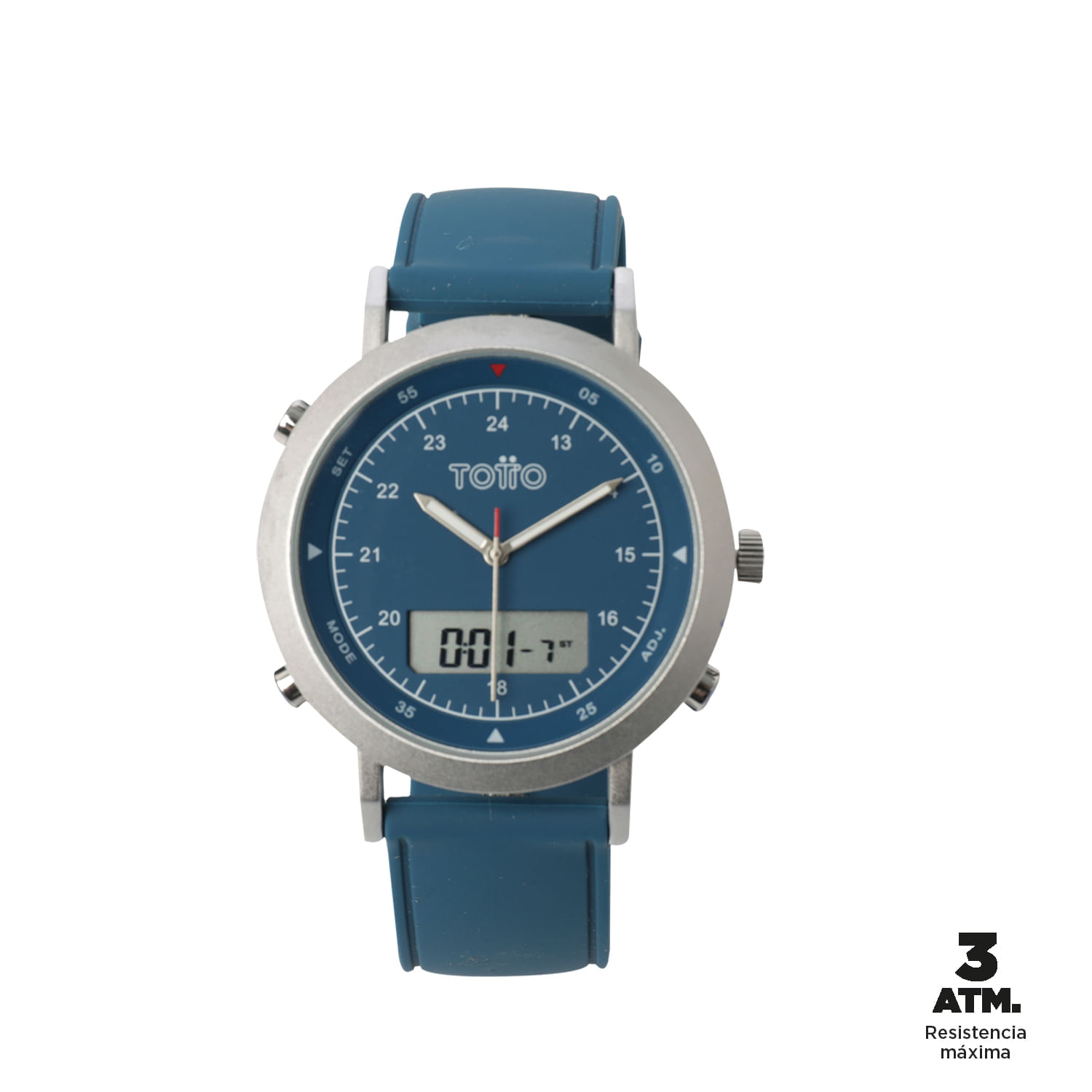 Reloj Análogo Digital Field color Azul Hombre