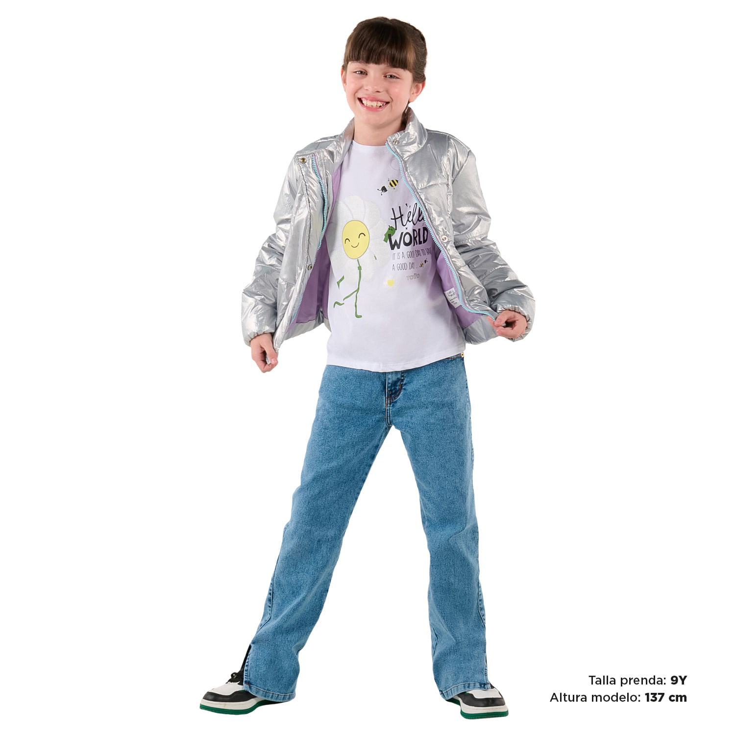 Chaqueta para Niña Solly color Gris