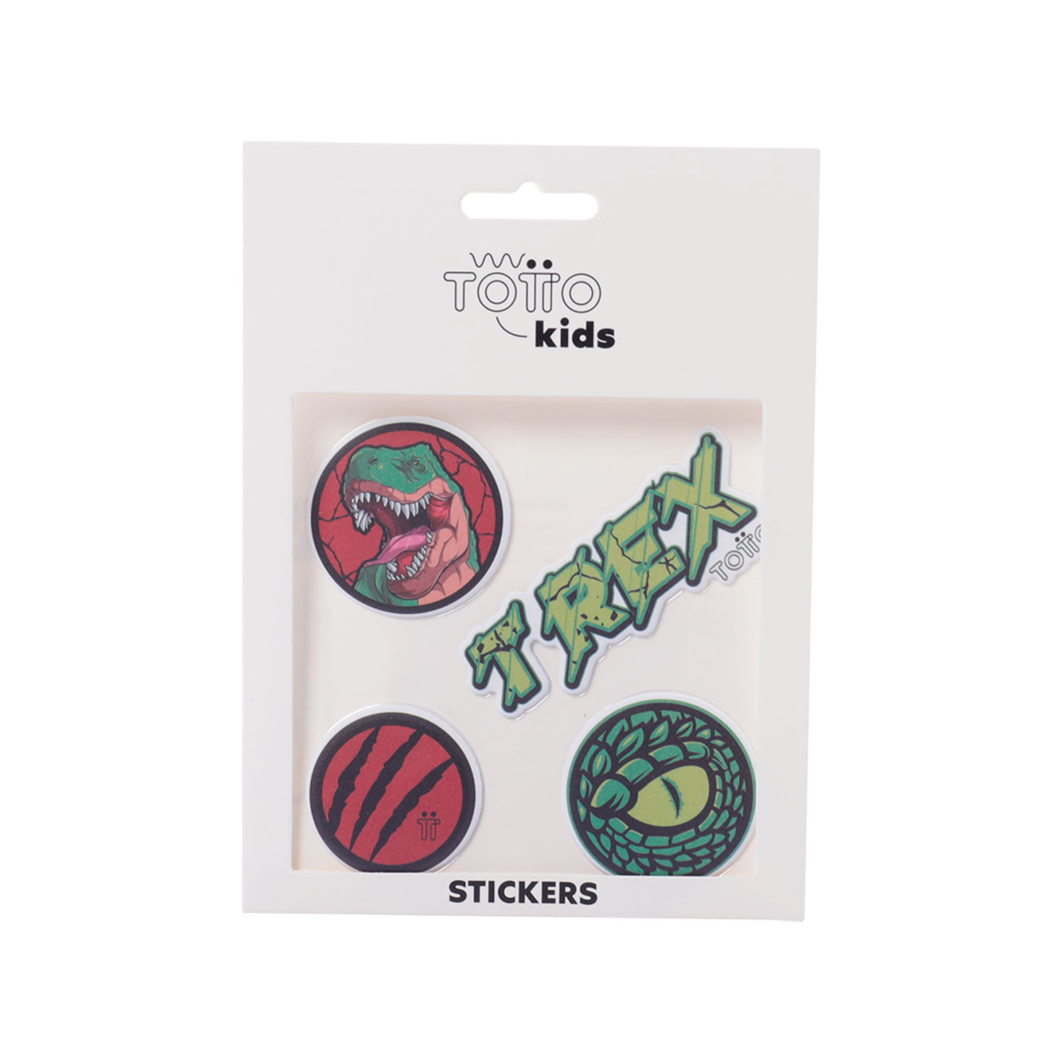Calcomania Sticker Rex Dino para Niño Azul