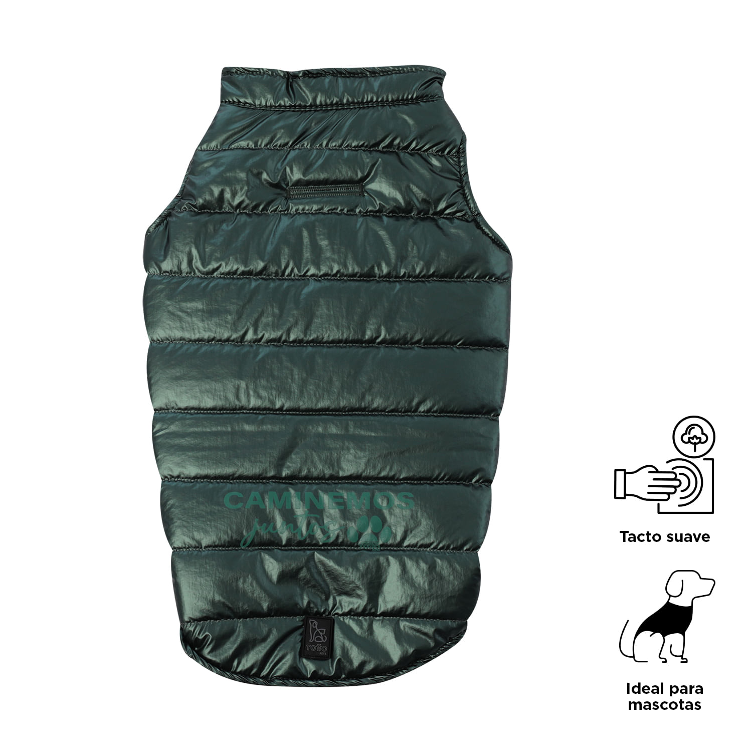 Chaleco para mascotas Seiya Vest S Verde
