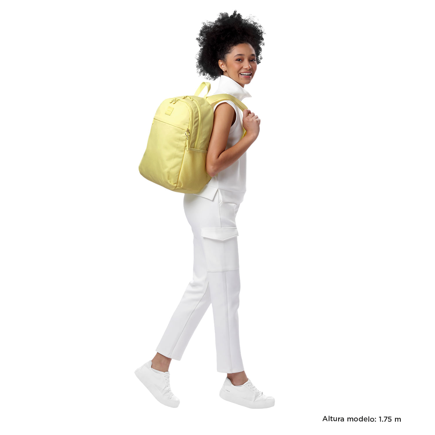 Morral Porta PC 14" Becky Amarillo Mujer