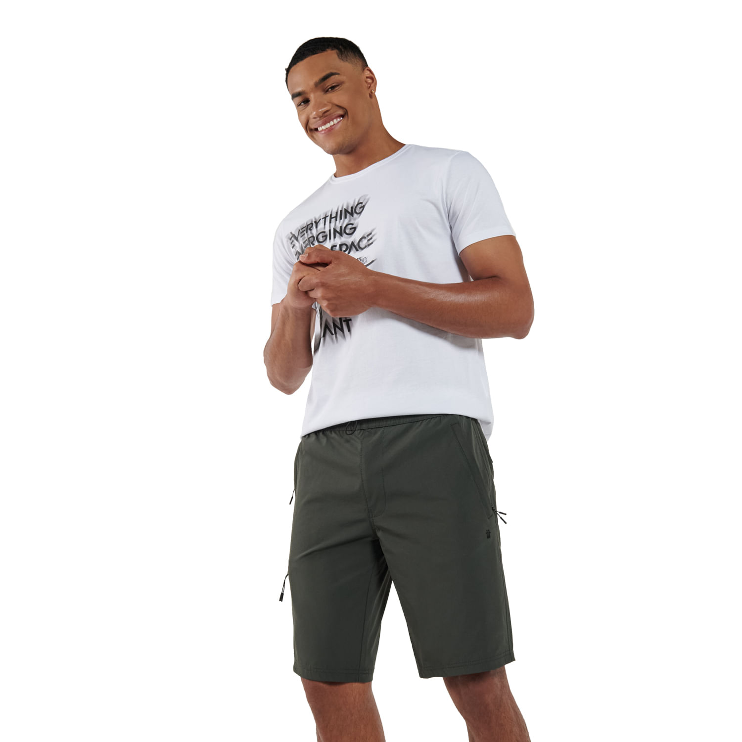Bermuda para Hombre Eiyery cargo Verde