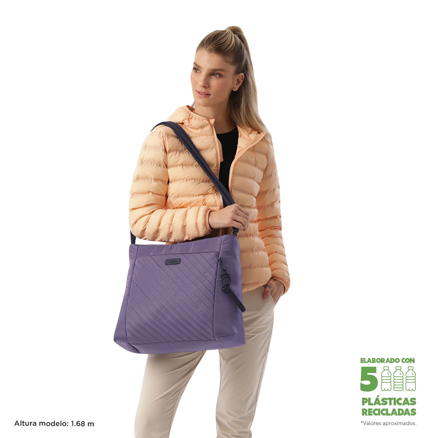 Bolso shopping para Mujer Arlyn L Morado