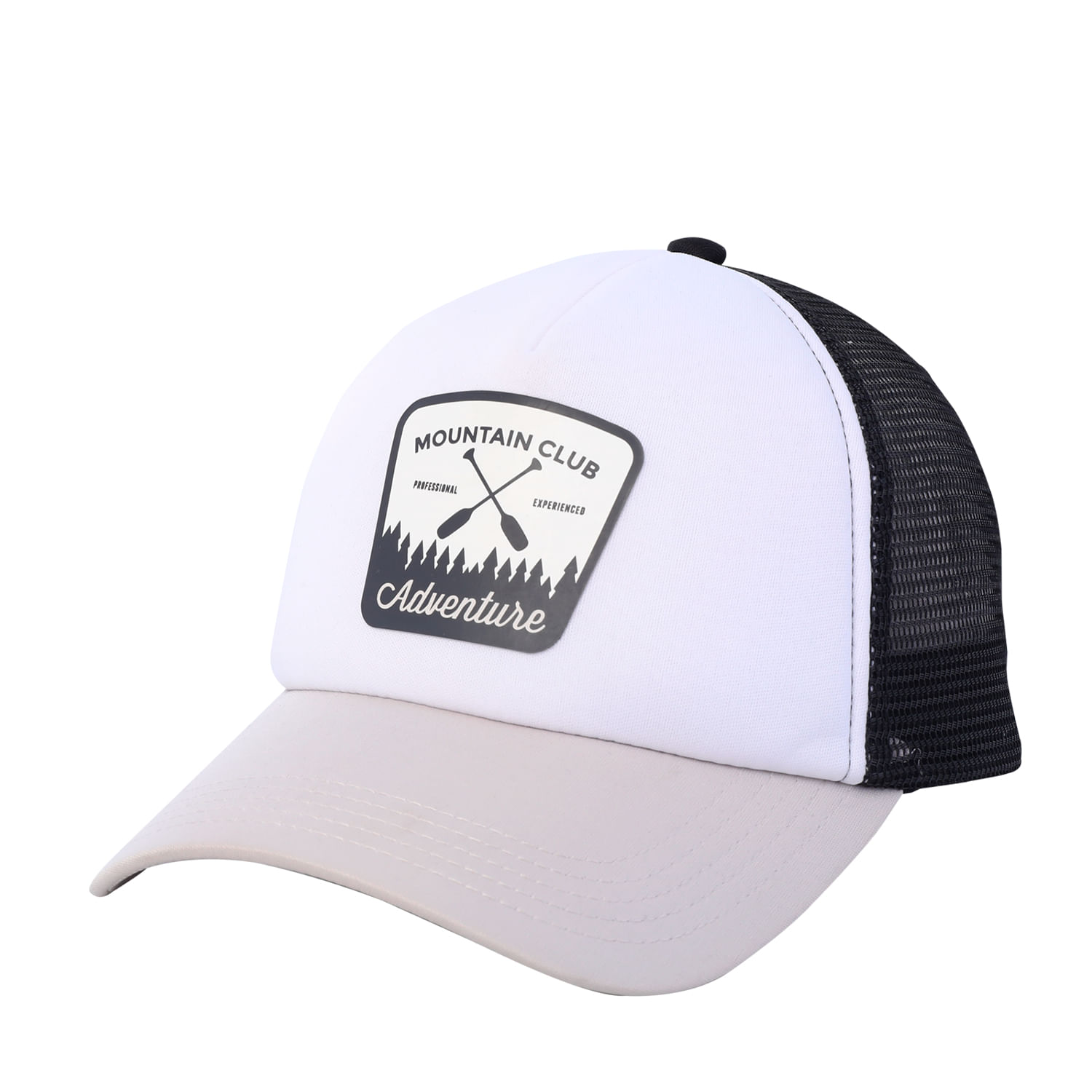Gorra Camionera para Hombre Atlasy Blanca/Terreo