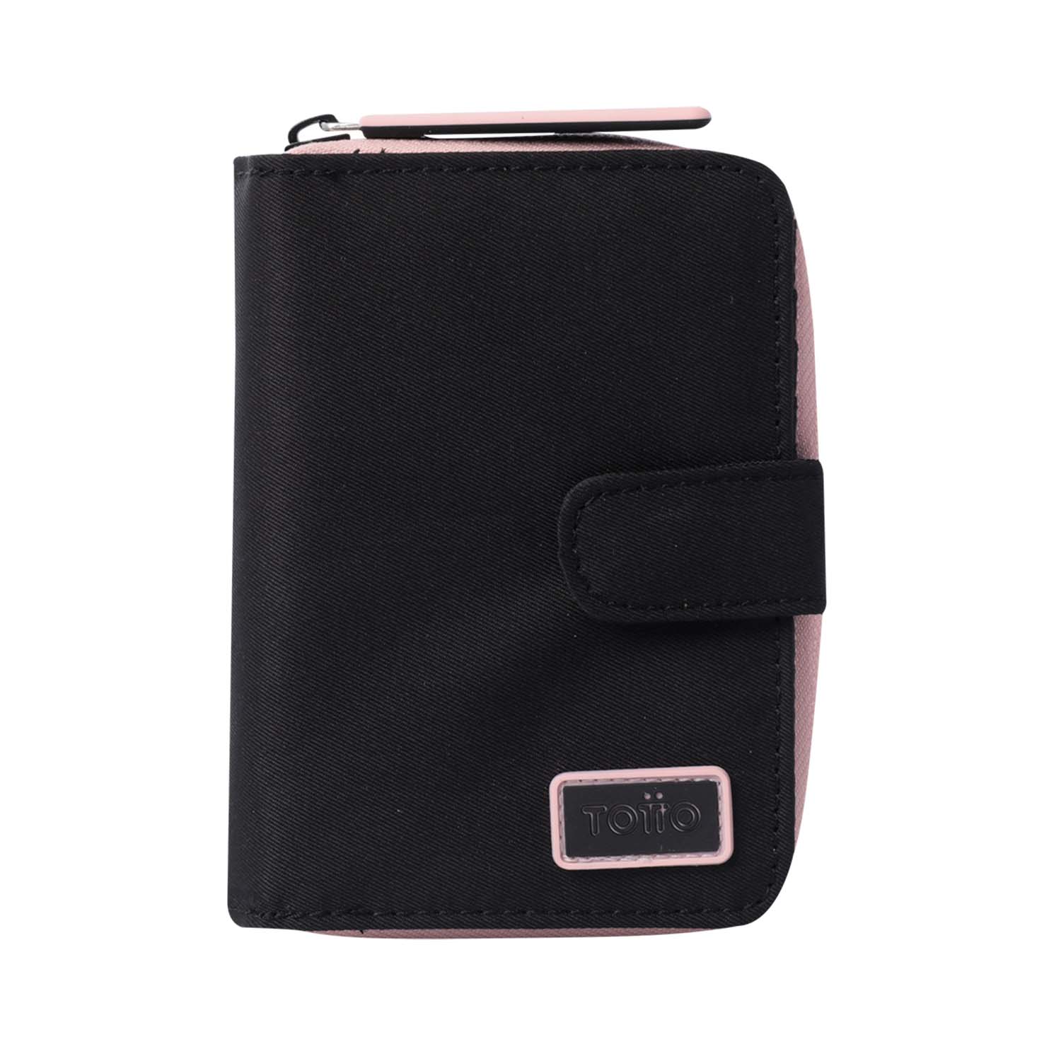 Billetera Mycro Twil Mujer Negra Mediana