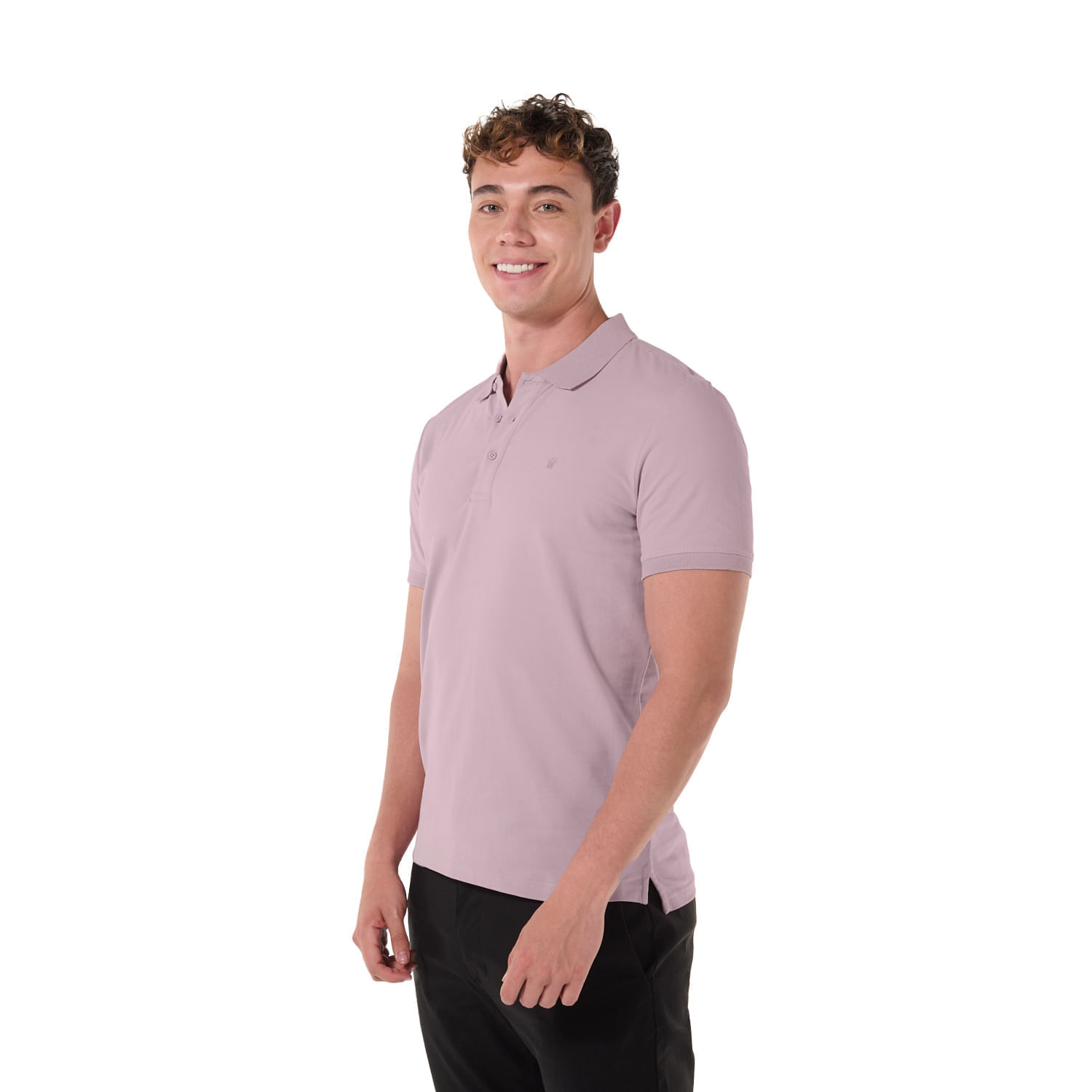 Camisa Tipo Polo Youngpolo Xxl Hombre Rosada