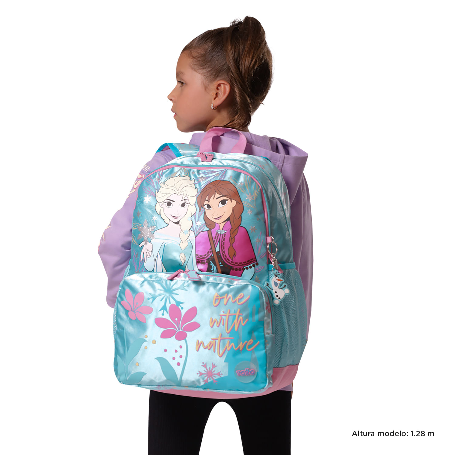 Morral para Niña Frozen Destiny Grande Azul