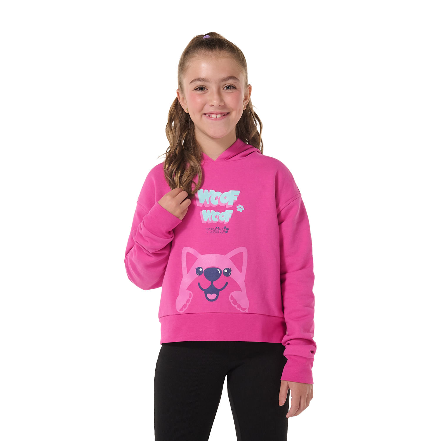 Buzo de Niña Angry color Rosado
