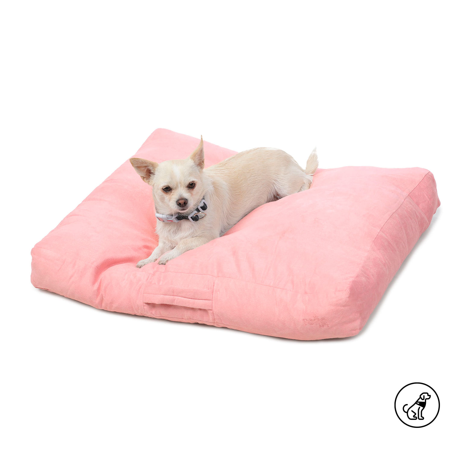 Cama para Perro Zeus S Rosada