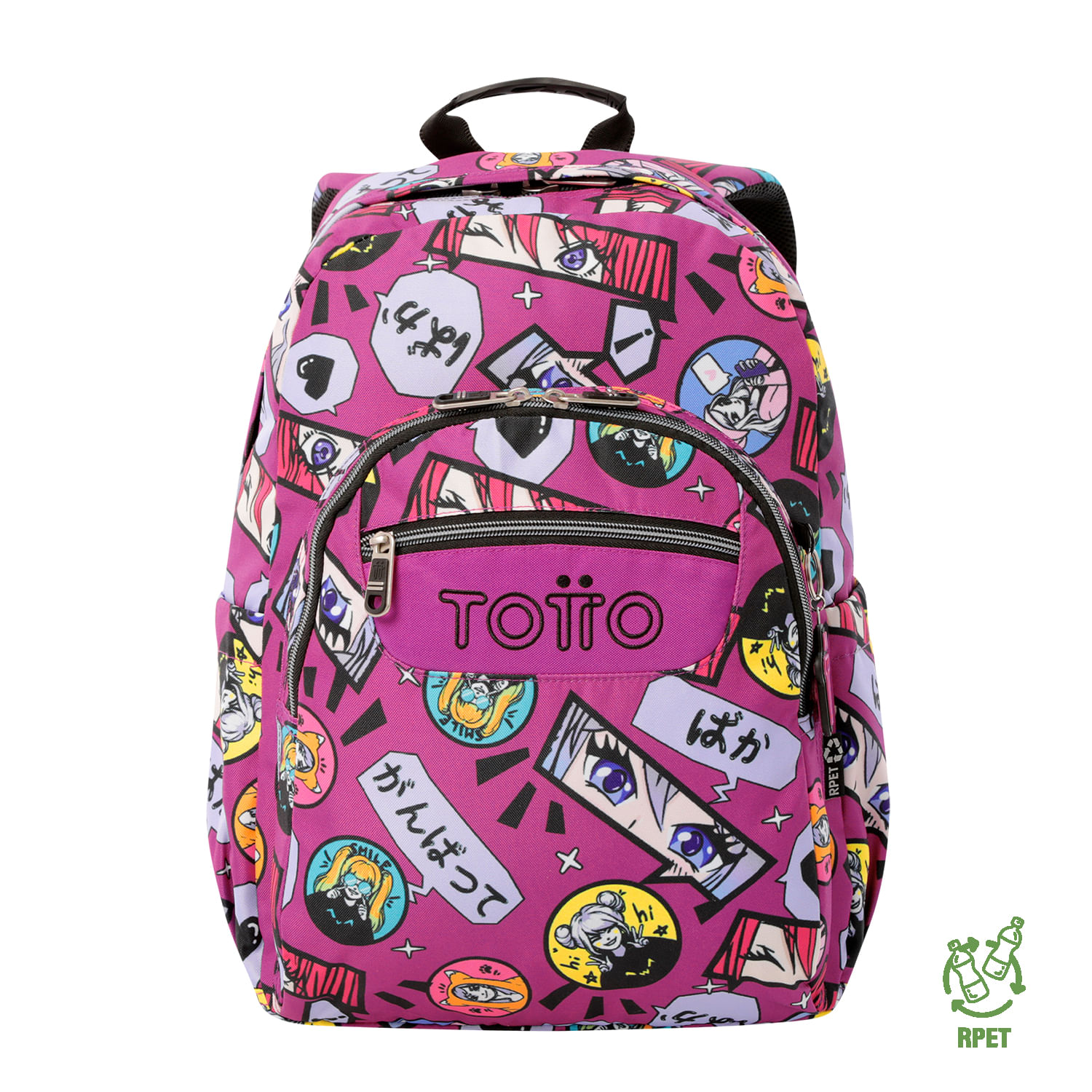 Kit Escolar Morral Grande Acuarela y Lonchera Mediana Pizarra