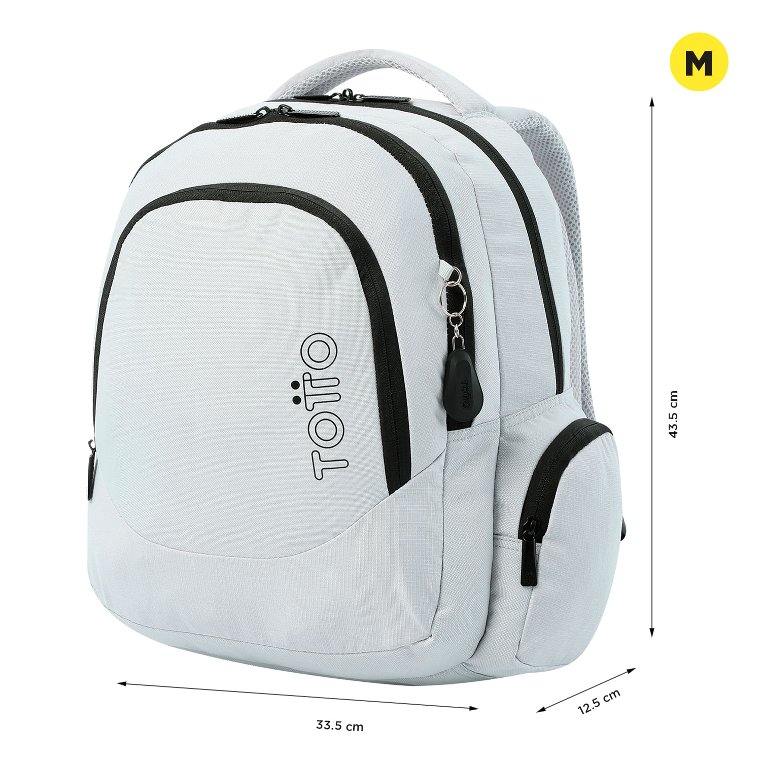 Maleta para Colegio Luciano 2.0 Gris