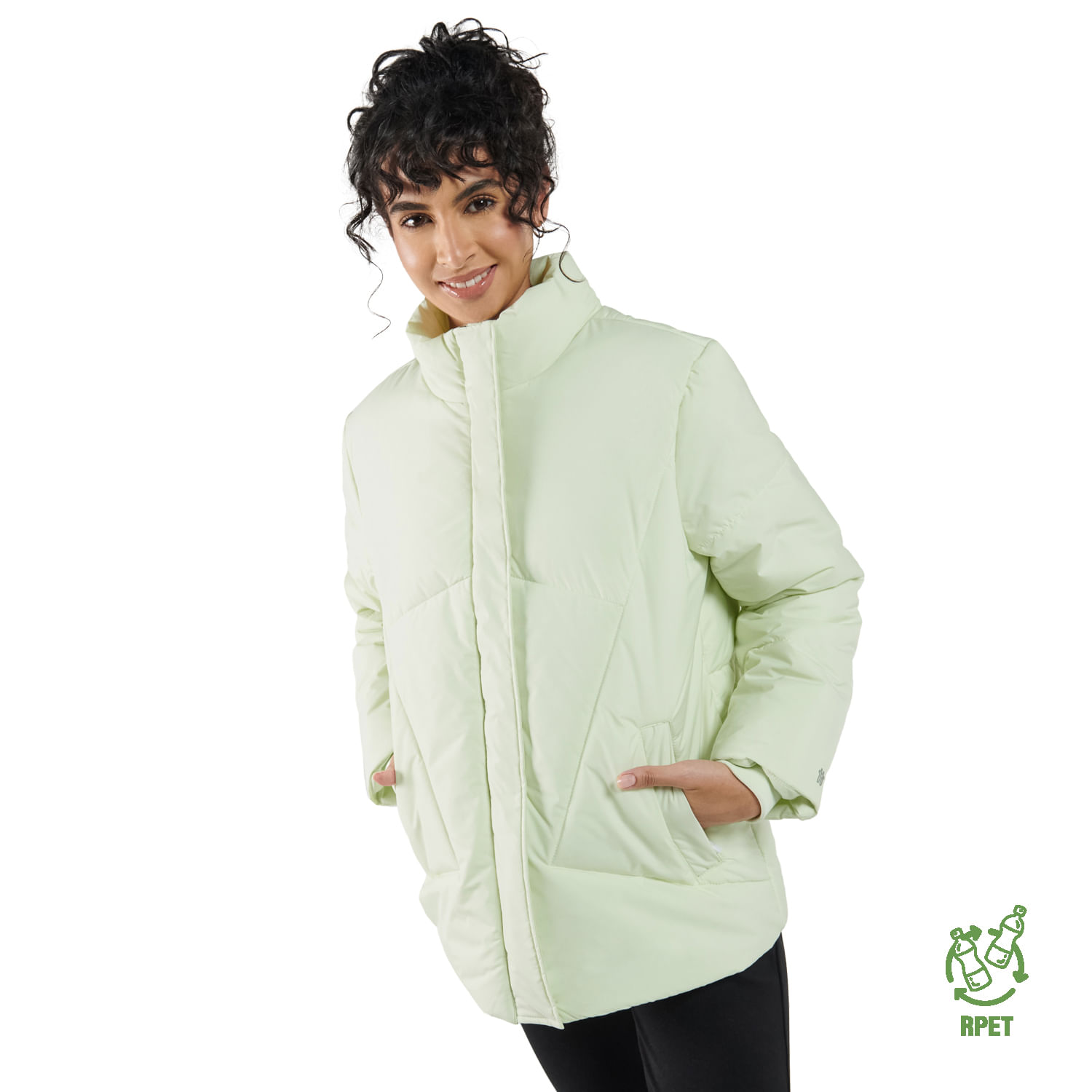 Chaqueta Mujer Acolchada Kalla Verde