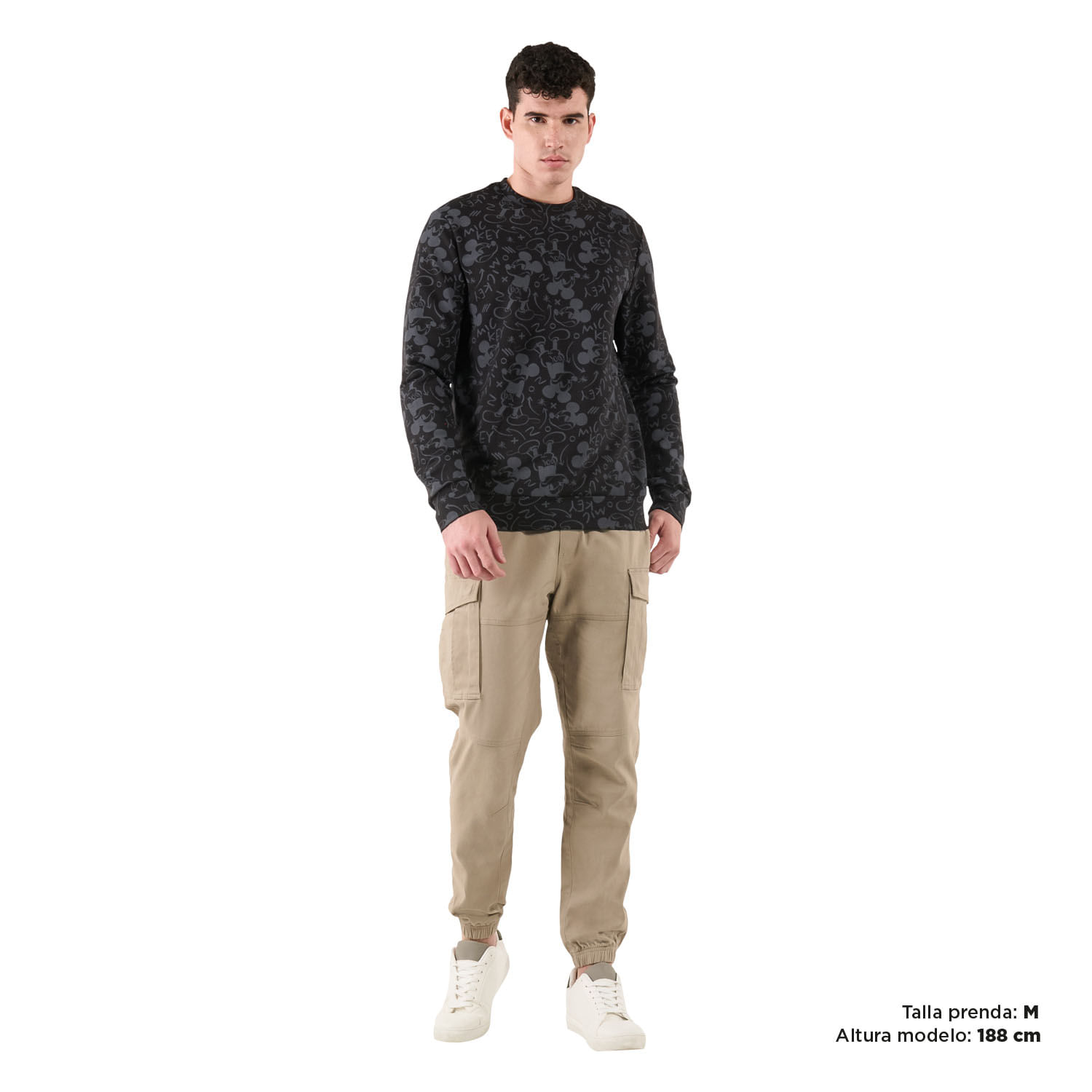 Buzo para Hombre Mickey Iconic Adulto XL