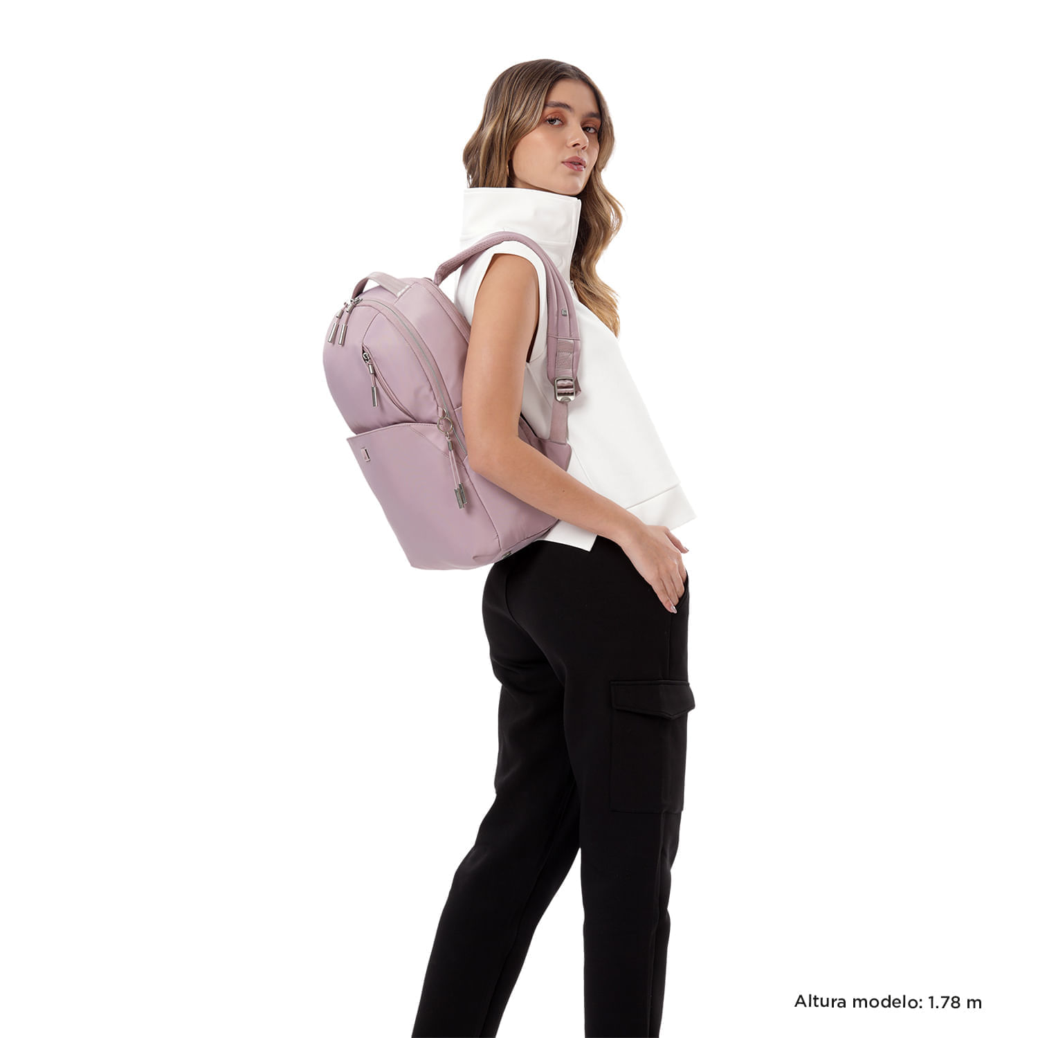 Morral Para Oficina Roxanne Rosado Mujer