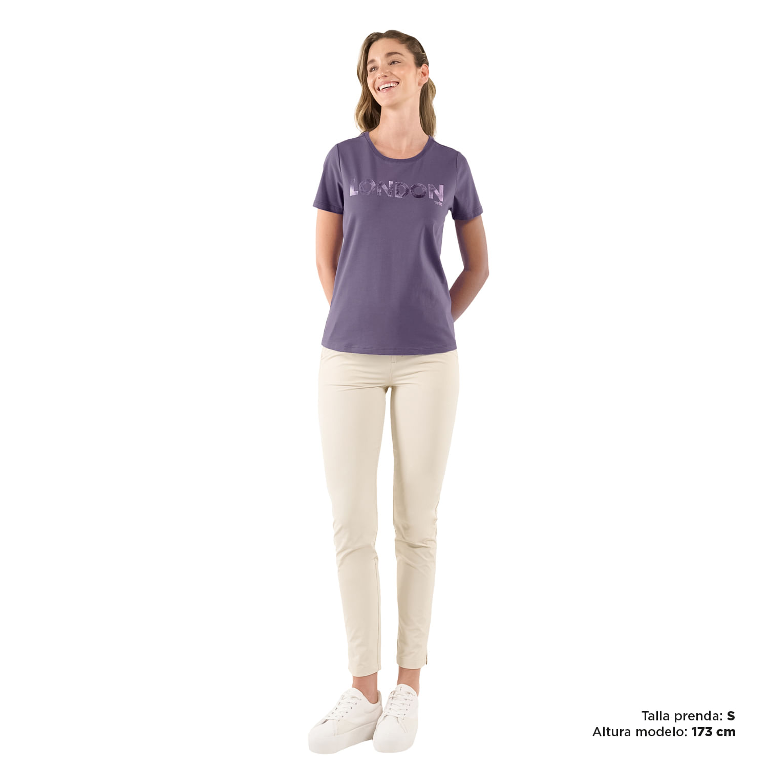 Camiseta para Mujer Prime color Morado