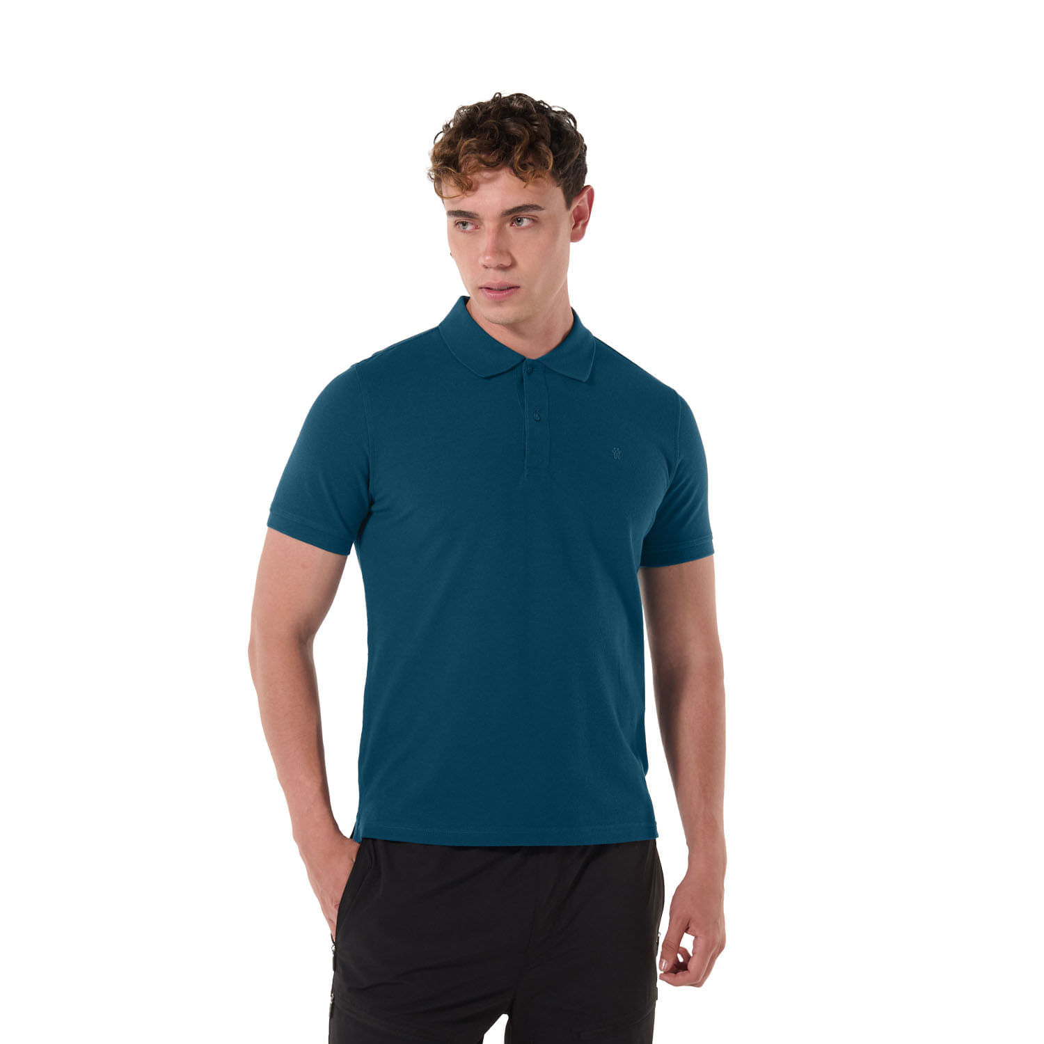 Camisa Tipo Polo Spencer Xxl Hombre Azul