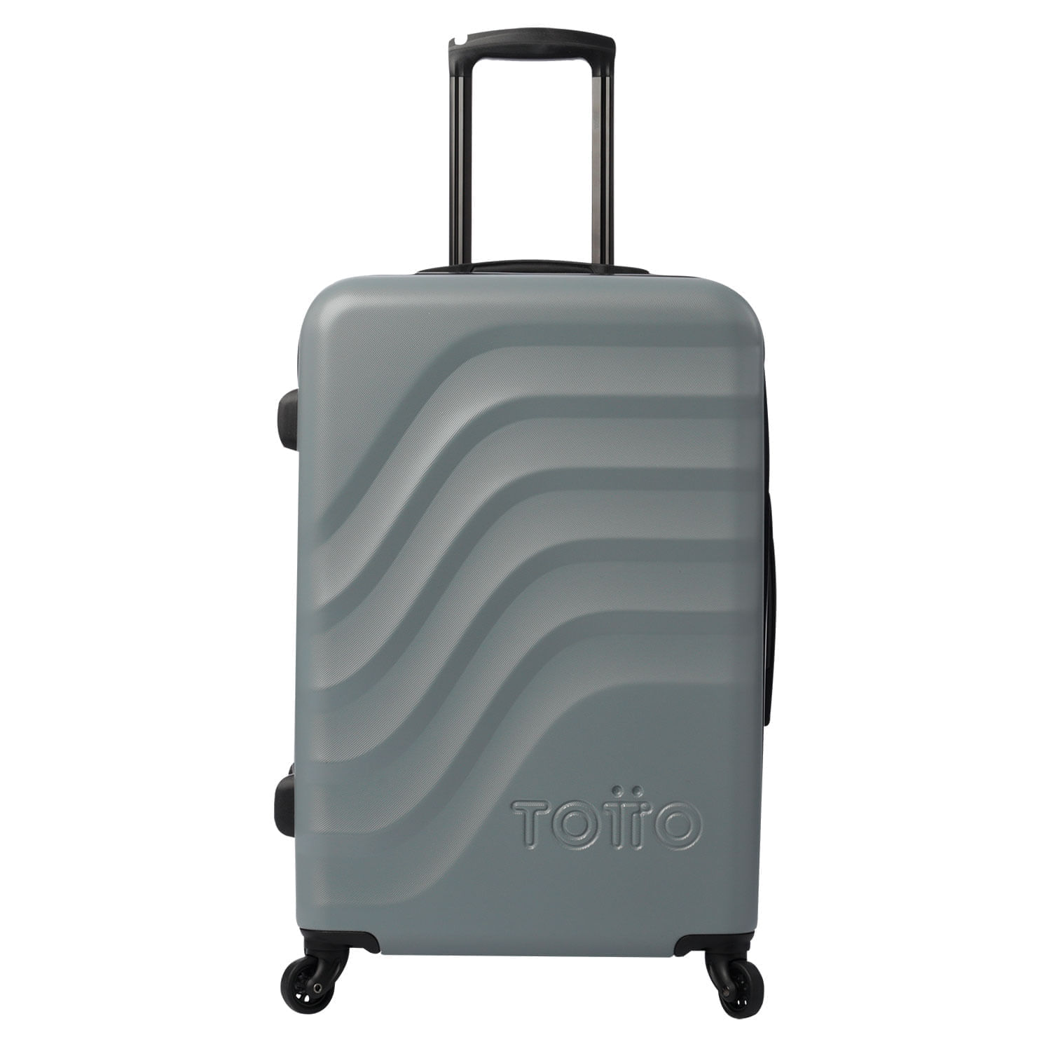 Maleta de Viaje Mediana 360 Bazy 23 kilos Gris