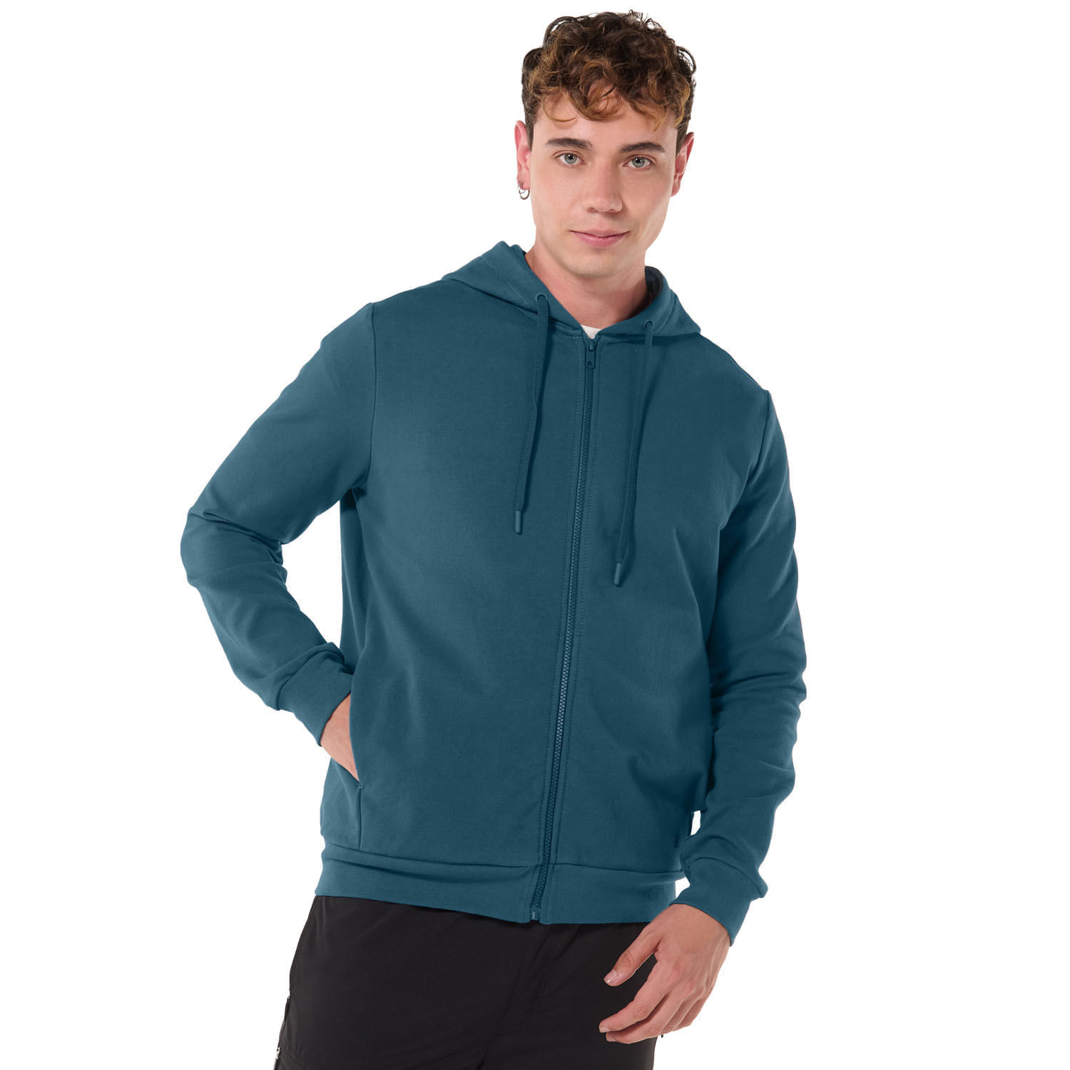 Buzo Tipo Hoodie para Hombre Spring Xxl Azul