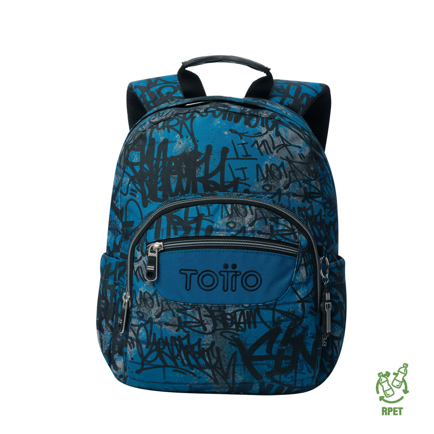 Maleta para colegio Tempera Azul
