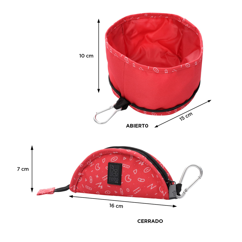 Bebedero Portátil Vito Para Mascota