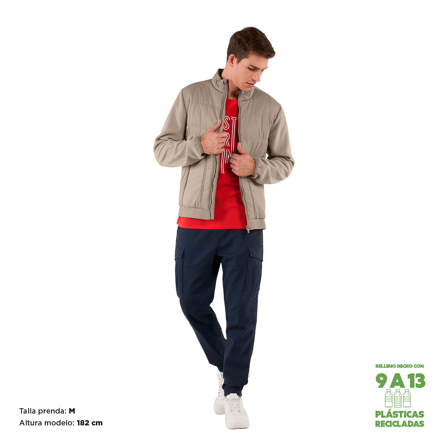 Chaqueta para Hombre Jetty Terreo