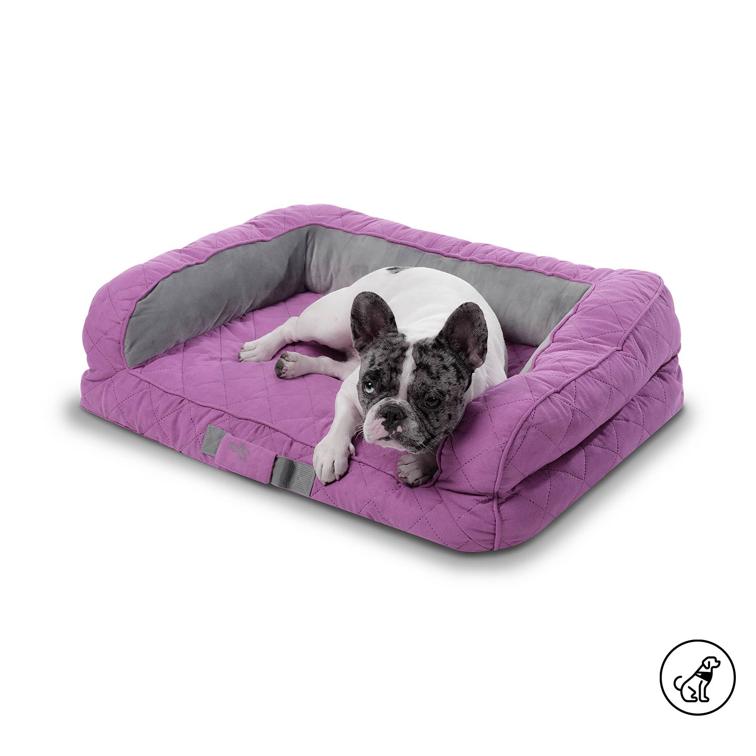 Cama para perros Alina Acolchada Totto