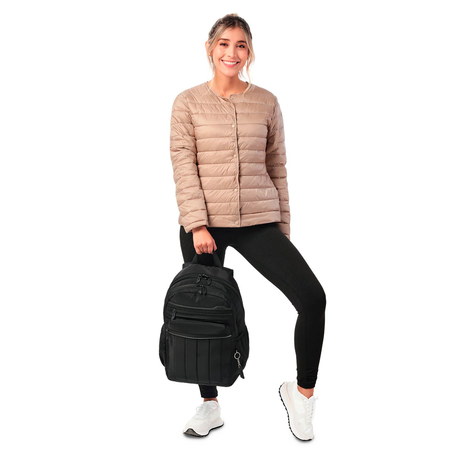 Morral Universitario Porta PC 14" Plaine Negro Unisex