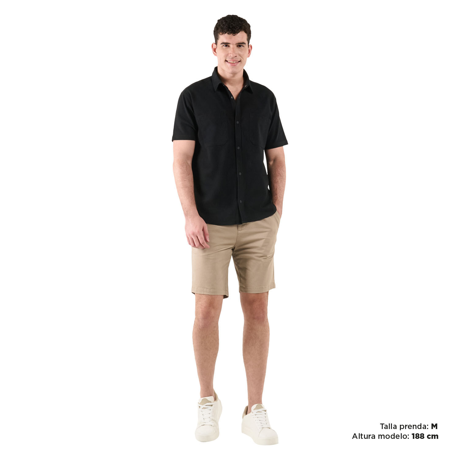 Camisa para Hombre Melt Negra